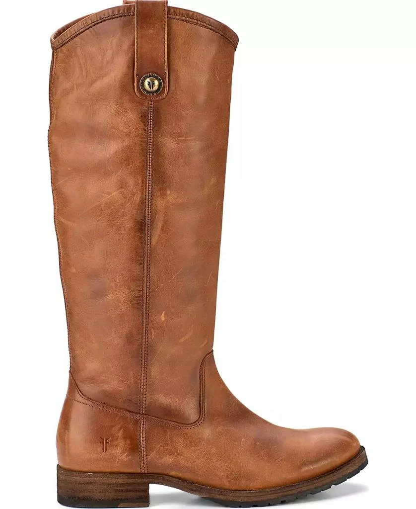 商品Frye|Women's Melissa Western Knee High Leather Boots,价格¥2299,第2张图片详细描述