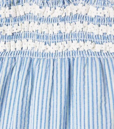 商品Louise Misha|Baby Morli striped cotton jumpsuit,价格¥673,第3张图片详细描述