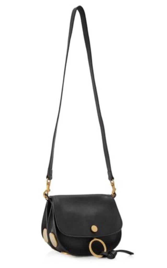 商品Chloé|Kurtis Black Leather and Suede Bag,价格¥14385,第2张图片详细描述