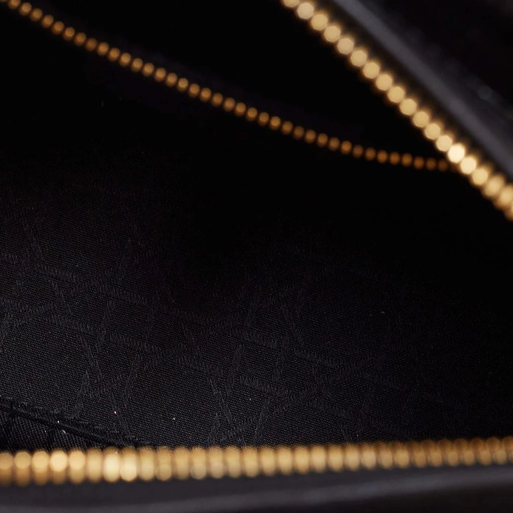 Dior Black Cannage Patent Leather Medium Lady Dior Tote 商品