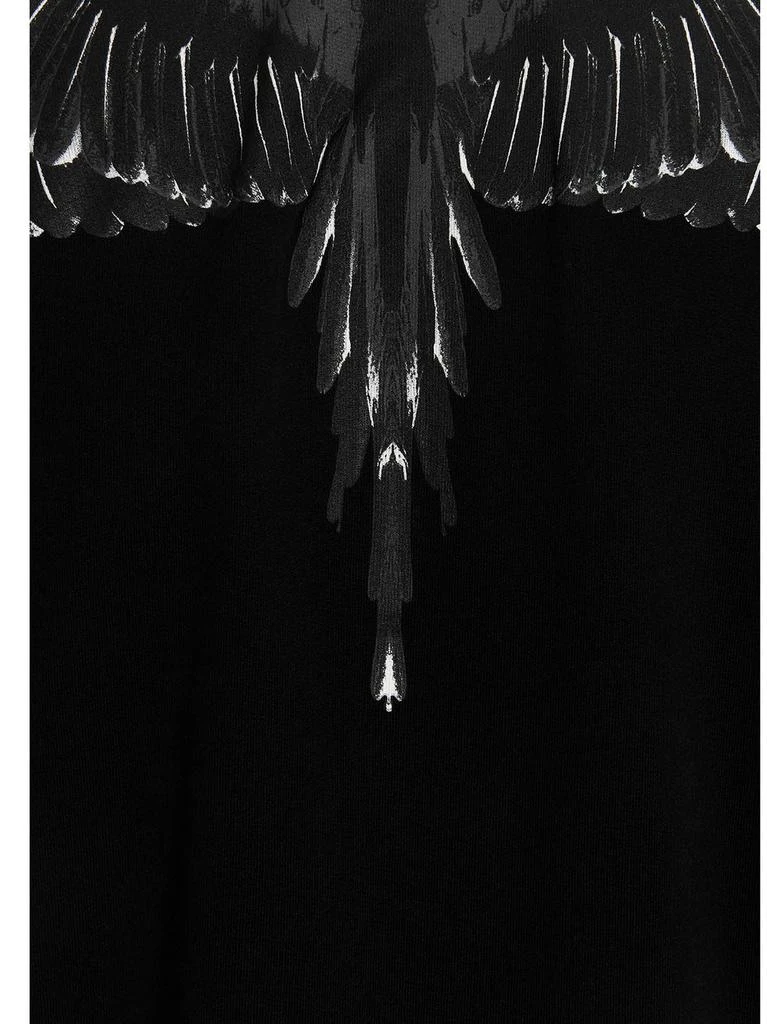 商品Marcelo Burlon|Marcelo Burlon County Of Milan Wings Printed Crewneck Sweatshirt,价格¥1485,第4张图片详细描述