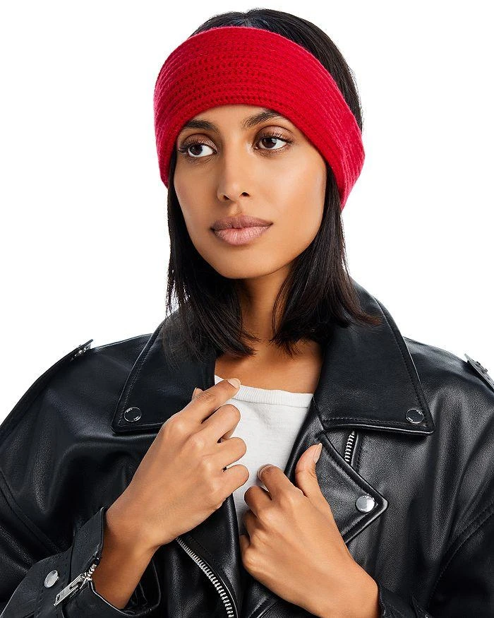 商品C by Bloomingdale's Cashmere|Ribbed Knit Cashmere Headband - Exclusive,价格¥405,第1张图片