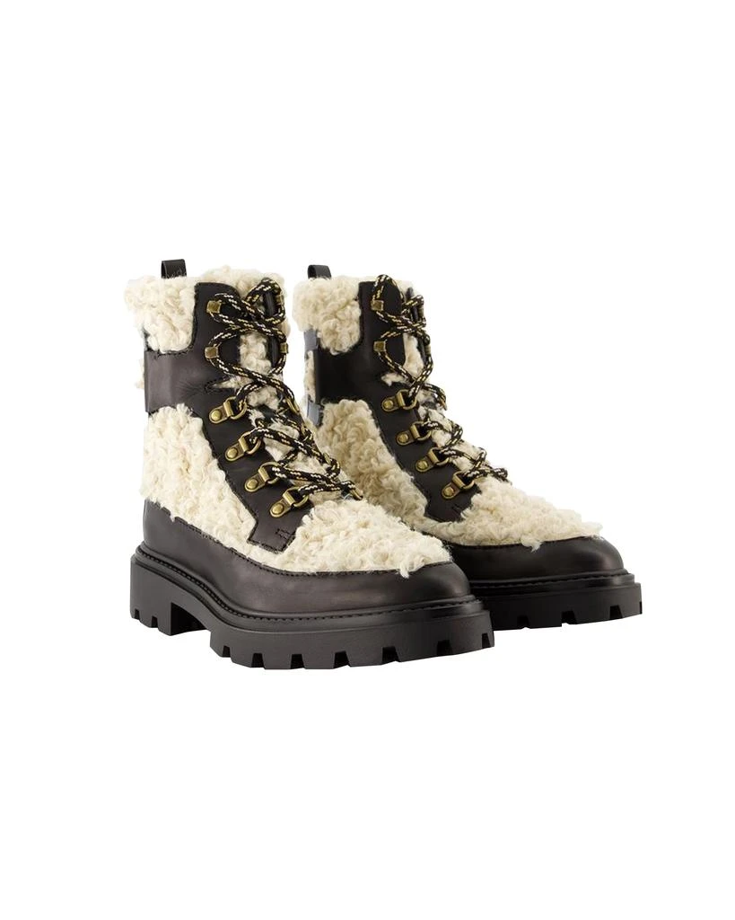 商品Tod's|Gomma Catena Boots - Tod's - Leather - Black,价格¥8292,第2张图片详细描述