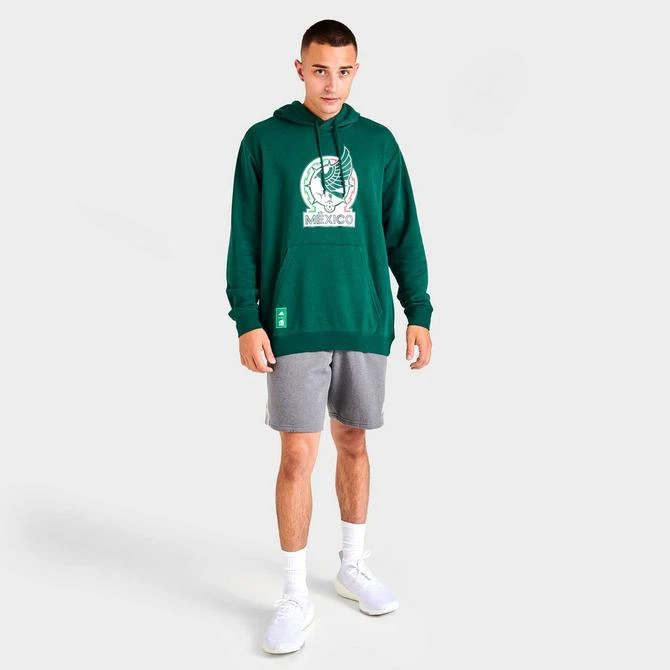 商品Adidas|Men's adidas Soccer Mexico Graphic Hoodie,价格¥261,第2张图片详细描述