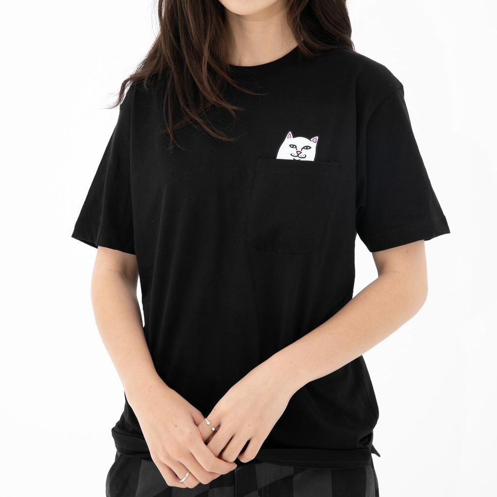 商品RIPNDIP|Lord Nermal Pocket Tee (Black)T恤,价格¥252,第5张图片详细描述