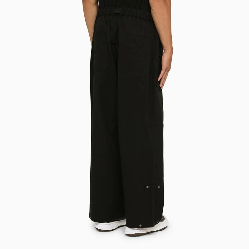 商品Y-3|Black cotton workwear trousers,价格¥1245,第4张图片详细描述