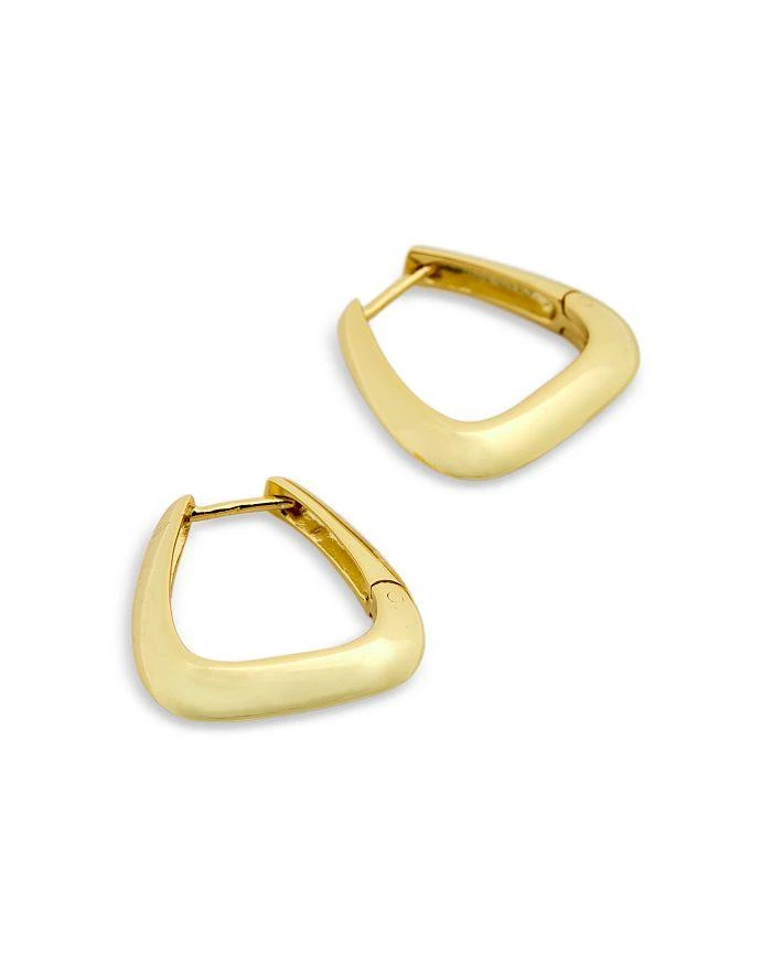 商品Argento Vivo|Triangle 18K Gold Plated Sterling Silver Earrings,价格¥515,第3张图片详细描述