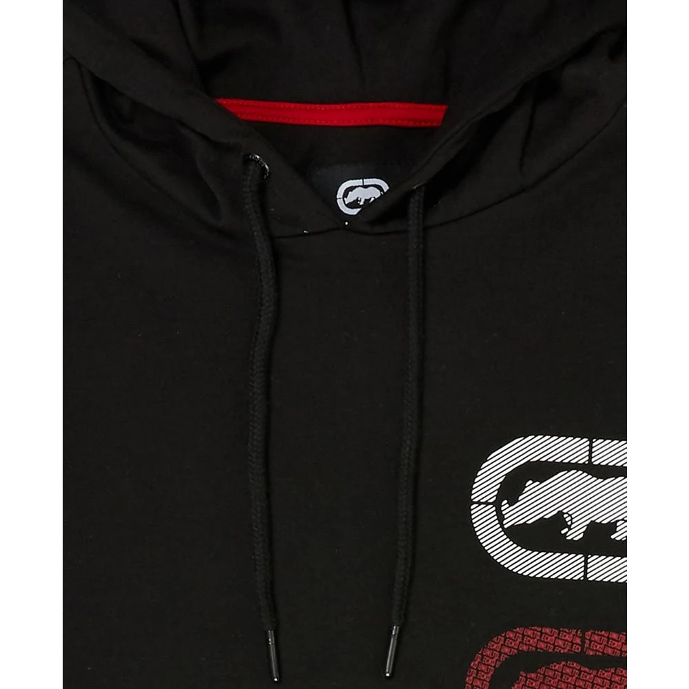 商品Ecko Unltd|Men's Short Sleeve Hoodie with Vert Rhino Repeat,价格¥358,第5张图片详细描述