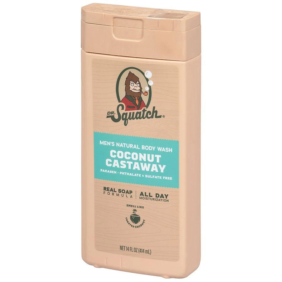 商品Dr. Squatch|Body Wash Coconut Castaway,价格¥88,第3张图片详细描述
