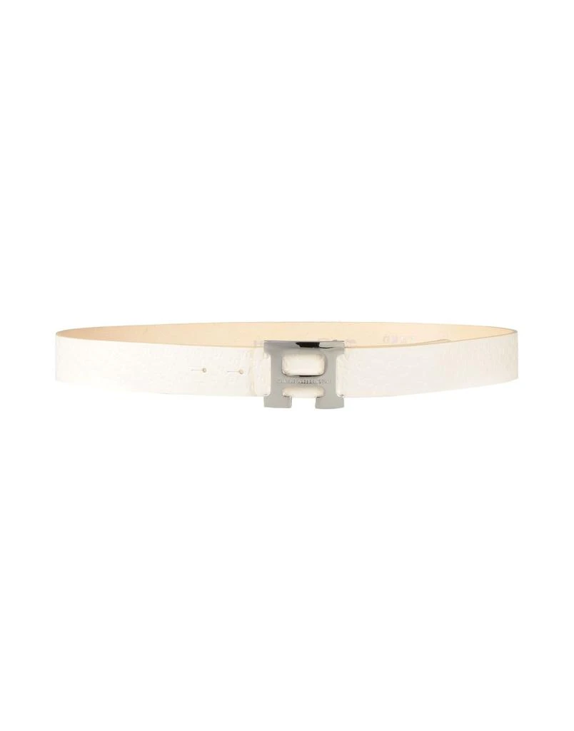 商品DANIELE ALESSANDRINI|Leather belt,价格¥517,第1张图片