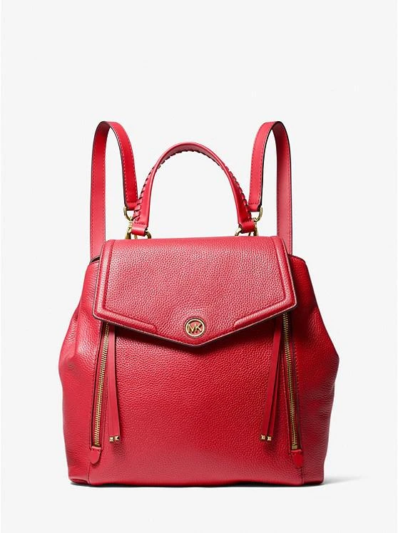 商品Michael Kors|Freya Medium Pebbled Leather Backpack,价格¥1862,第1张图片