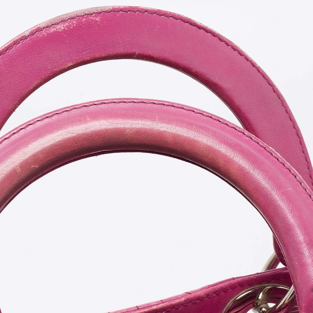 Dior Pink Cannage Leather Large Lady Dior Tote 商品