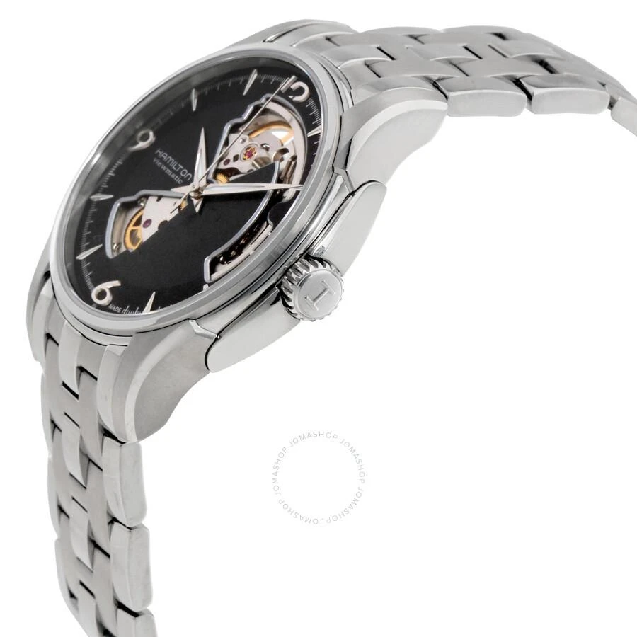 商品Hamilton|Jazzmaster Open Heart Automatic Men's Watch H32565135,价格¥5252,第2张图片详细描述