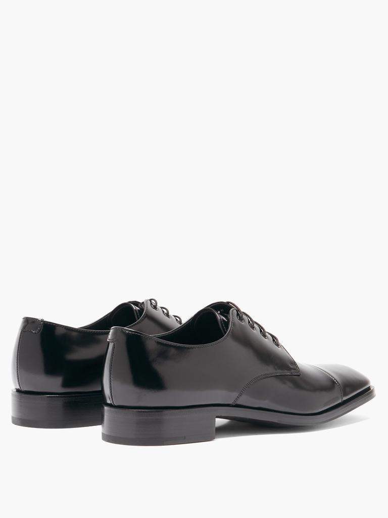 商品Prada|Spazzolato-leather Derby shoes,价格¥5832,第6张图片详细描述