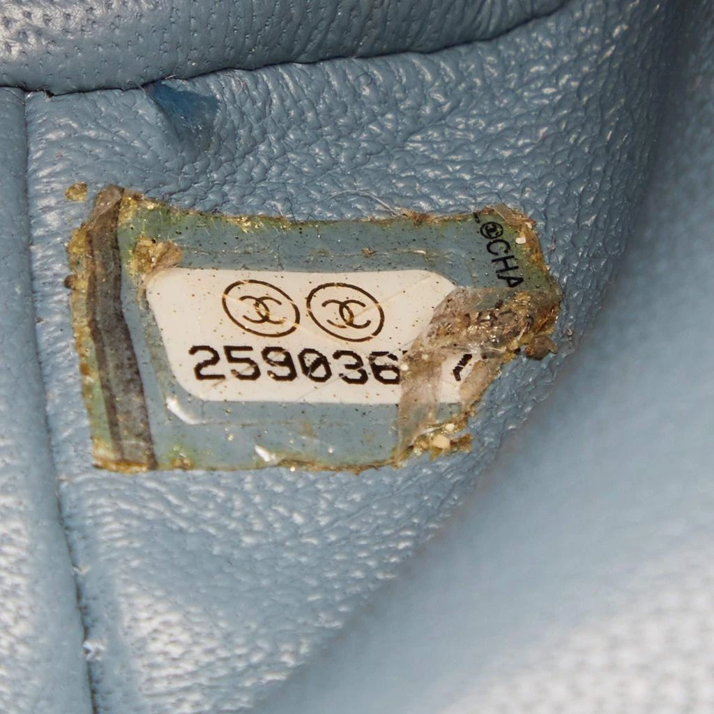 Chanel Light Blue Sequins Waterfall Belt Bag 商品