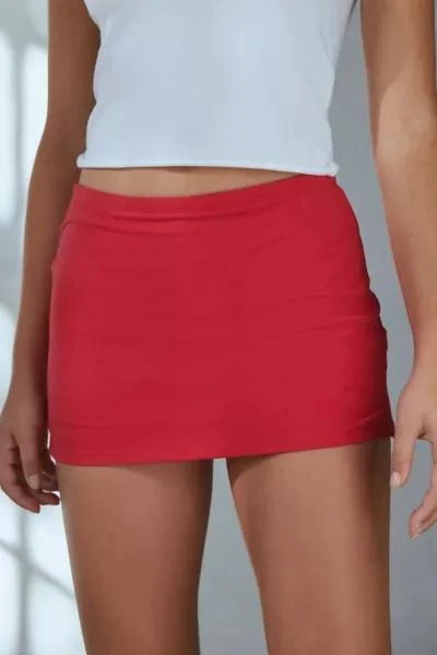 商品Out From Under|Out From Under Bec Fitted Low Rise Micro Mini Skort,价格¥114,第1张图片