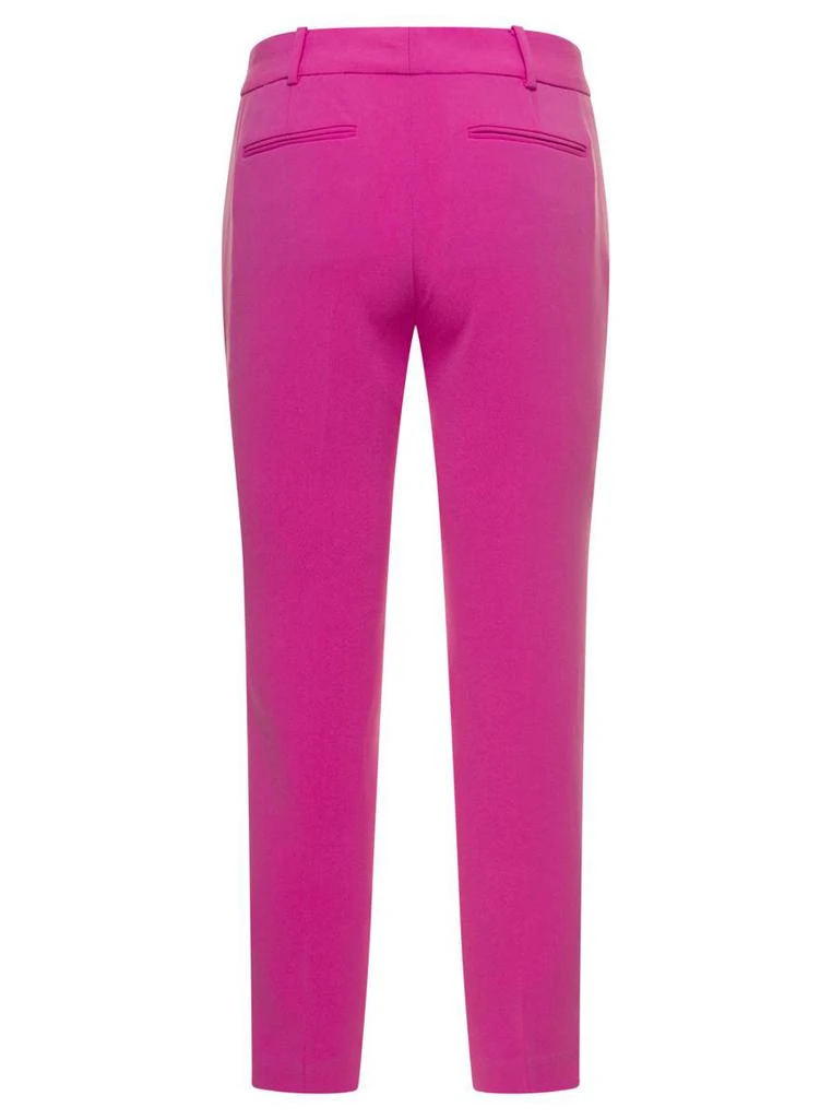 商品Michael Kors|Fuchsia Slim Pants with Belt Loops in Acetate Blend M Michael Kors,价格¥1466,第2张图片详细描述