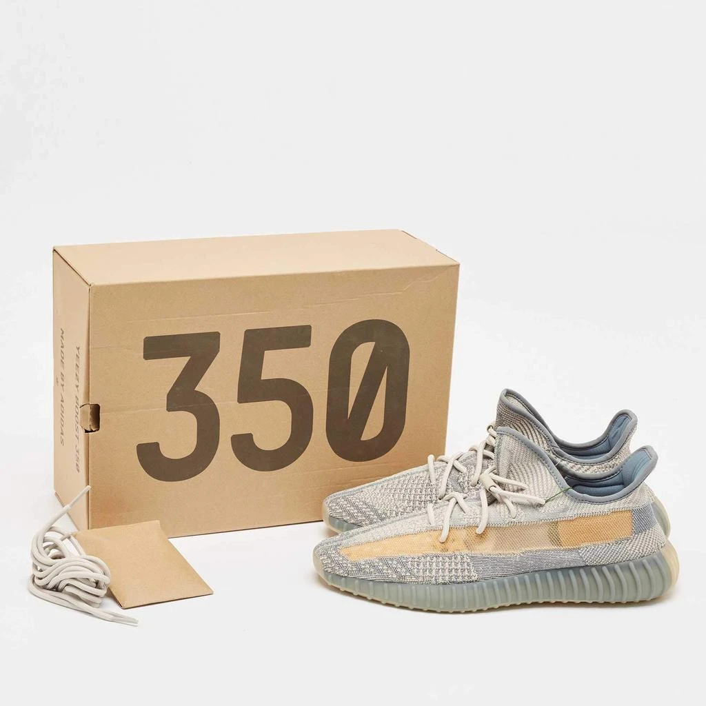 Yeezy x Adidas Grey/Beige Knit Fabric Boost 350 V2 Israfil Sneakers Size 49 1/3 商品