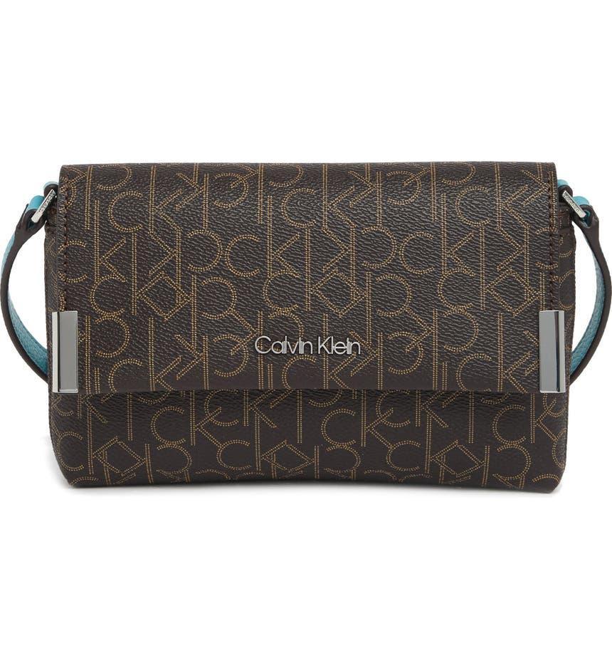 商品Calvin Klein|Printed Pindot Logo Crossbody Bag,价格¥368,第1张图片
