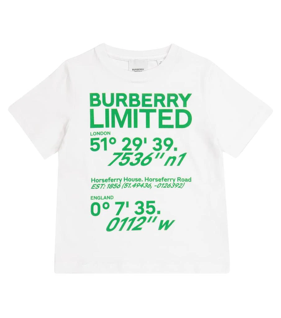商品Burberry|Logo棉质T恤,价格¥1431,第1张图片