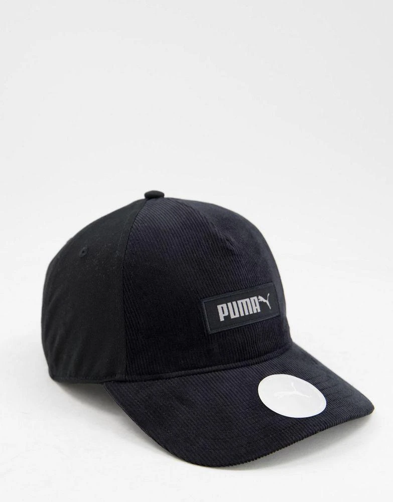 商品Puma|Puma cord cap in black,价格¥116,第1张图片