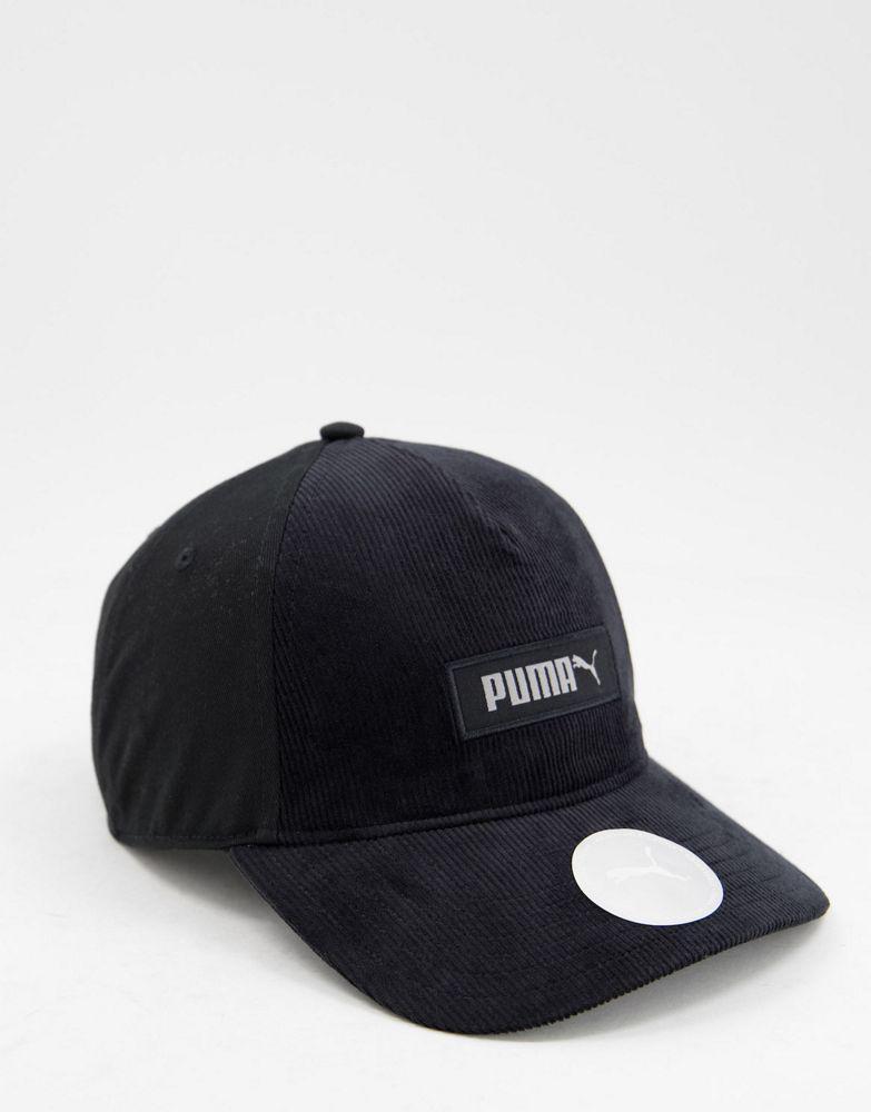 商品Puma|Puma cord cap in black,价格¥107,第1张图片