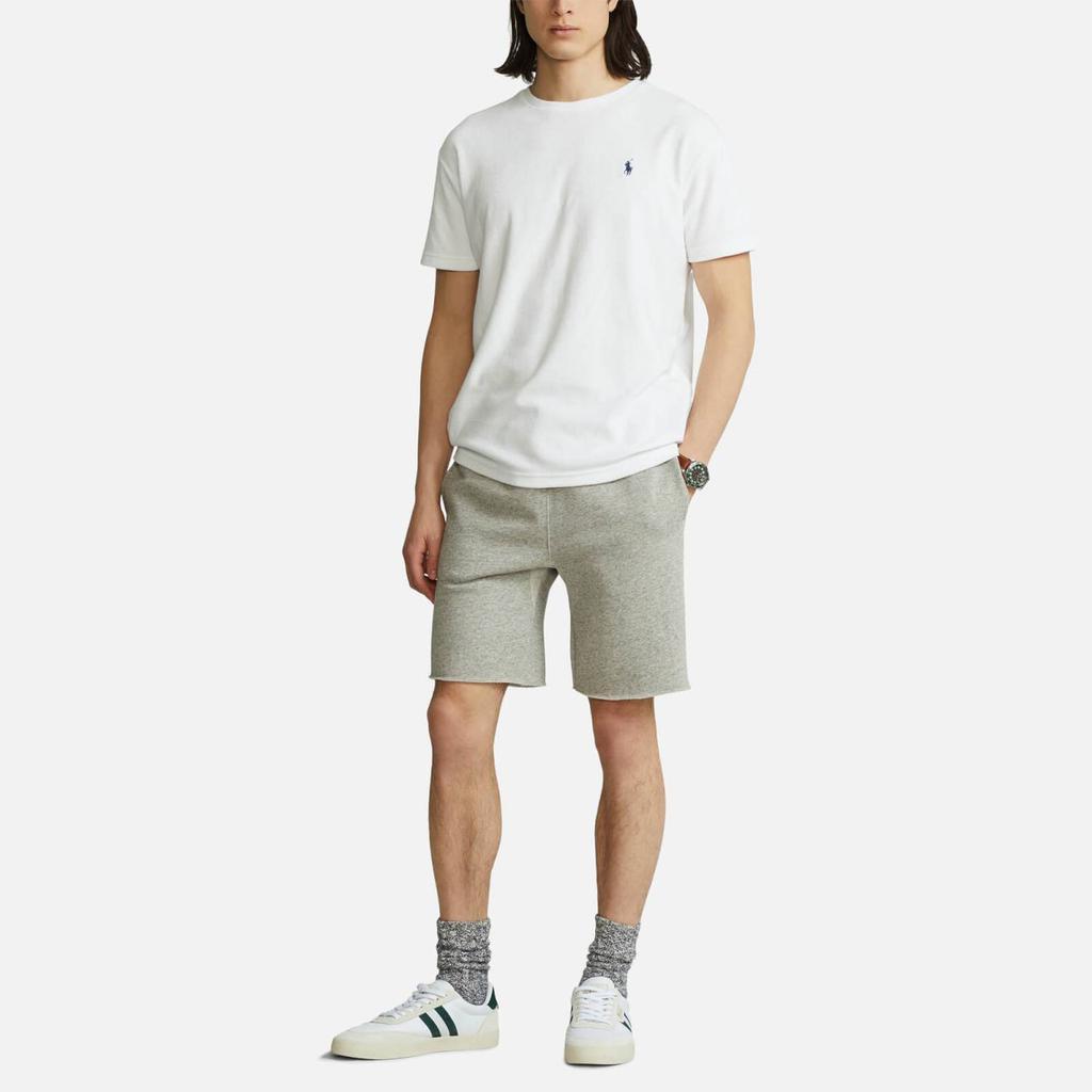 商品Ralph Lauren|Polo Ralph Lauren Men's Lightweight Cotton Terry T-Shirt - White,价格¥588,第5张图片详细描述