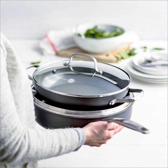 商品Greenpan|Chatham 5-Quart Ceramic Nonstick Sauté Pan,价格¥598,第4张图片详细描述