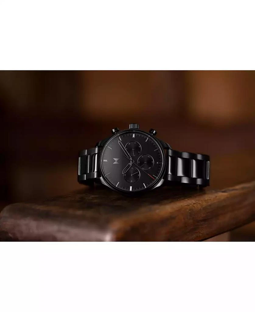 商品MVMT|Men's Chronograph Airhawk Black-Tone Stainless Steel Bracelet Watch 42mm,价格¥1130,第5张图片详细描述