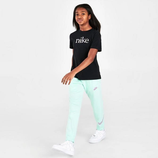 商品NIKE|Girls' Nike Sportswear Sport Daisy Jogger Pants,价格¥148,第2张图片详细描述