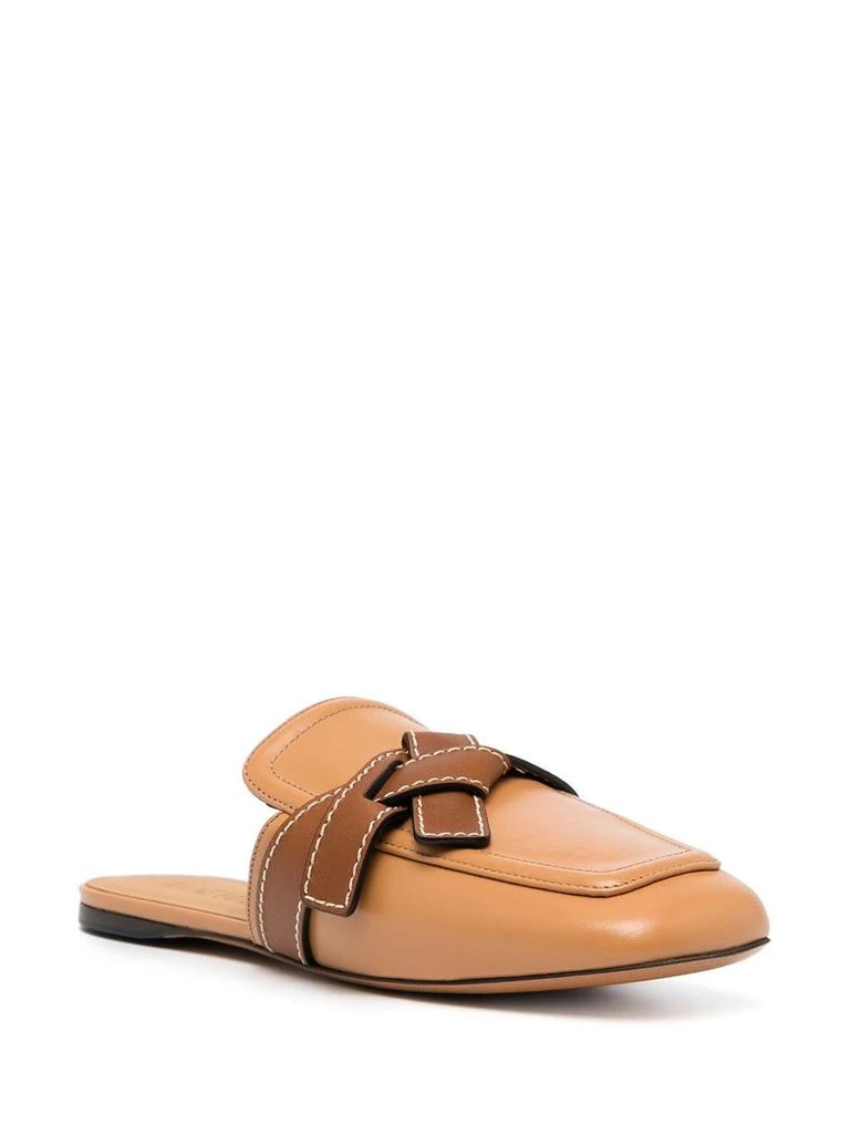 商品Loewe|LOEWE - Gate Flat Leather Mules,价格¥5198,第4张图片详细描述