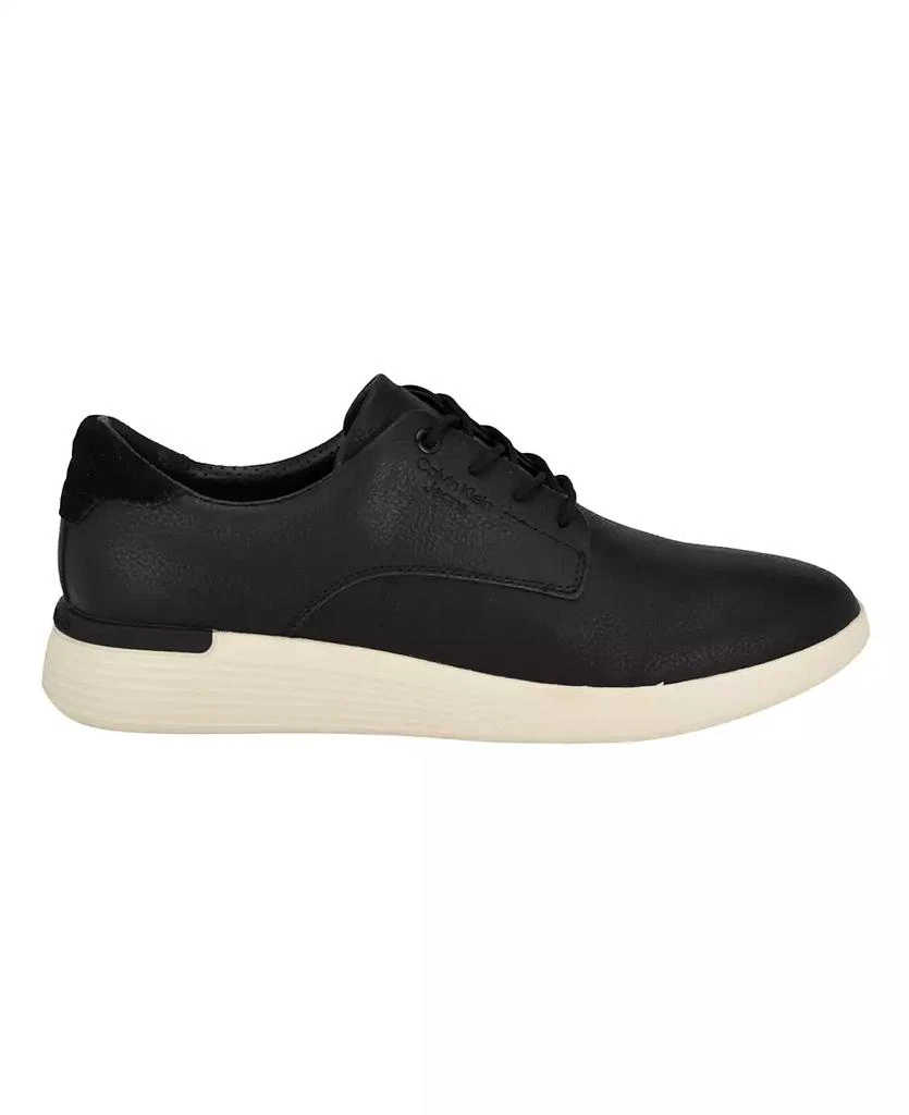 商品Calvin Klein|Men's Gravin Round Toe Lace-Up Sneakers,价格¥335,第2张图片详细描述