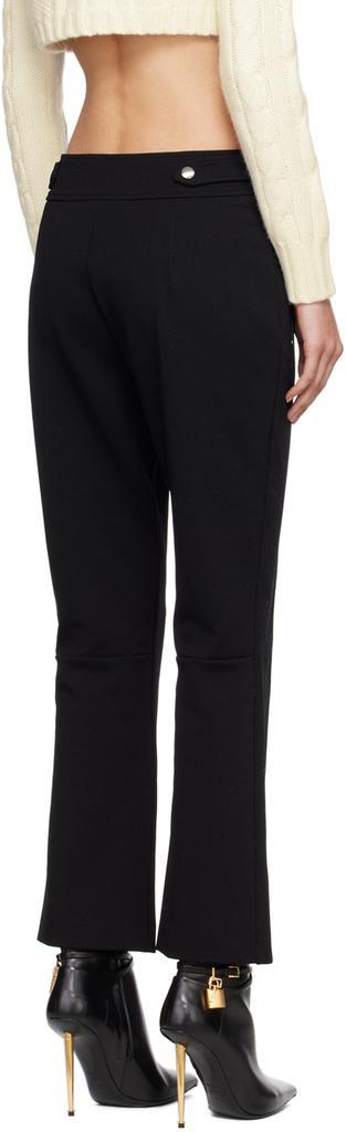商品Max Mara|Black Vortice Trousers,价格¥4752,第5张图片详细描述