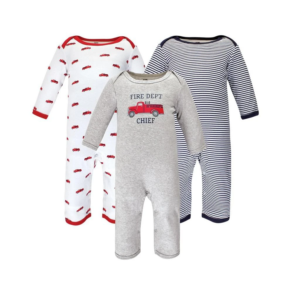 商品Hudson|Baby Boys Cotton Coveralls, Pack of 3,价格¥166,第1张图片
