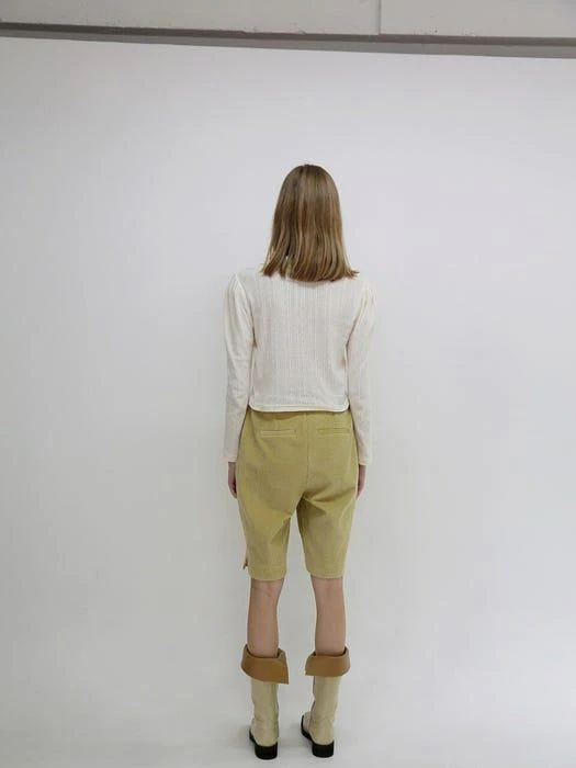 商品SOFT SEOUL|Madeleine Corduroy Pants (Mustard),价格¥696,第2张图片详细描述
