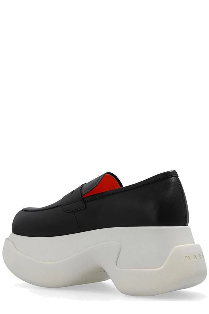 商品Marni|Marni Platform Slip-On Mocassin Loafers,价格¥3405,第3张图片详细描述