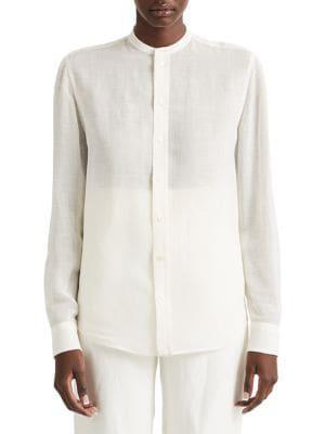 商品Ralph Lauren|Imann Linen Voile Shirt,价格¥2843,第1张图片