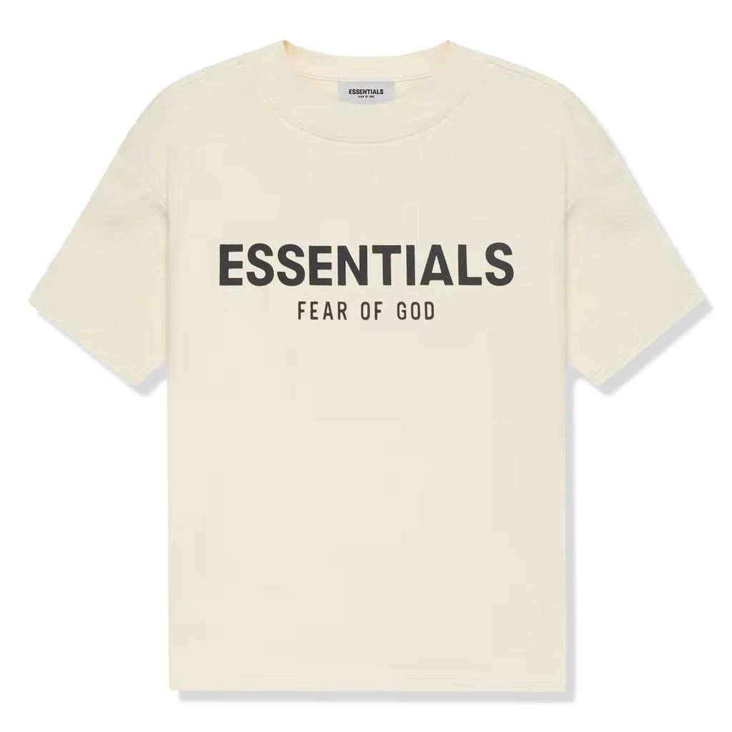 商品Essentials|Fear Of God Essentials Kids Buttercream T Shirt,价格¥538,第1张图片