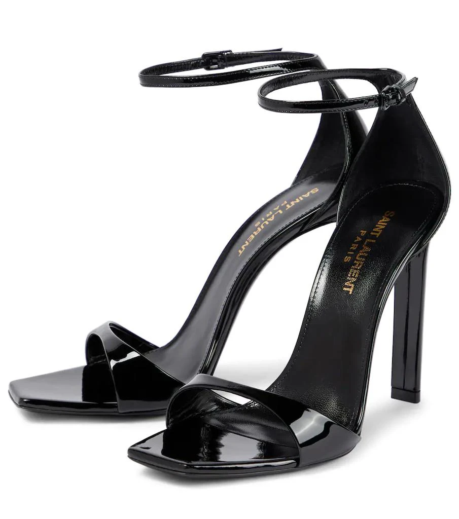 商品Yves Saint Laurent|Bea漆皮凉鞋,价格¥6687,第5张图片详细描述