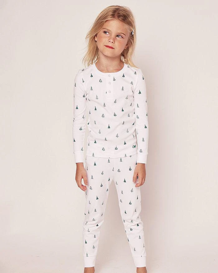 商品Petite Plume|Unisex Evergreen Tight Fit Pajamas - Little Kid, Big Kid,价格¥359,第4张图片详细描述