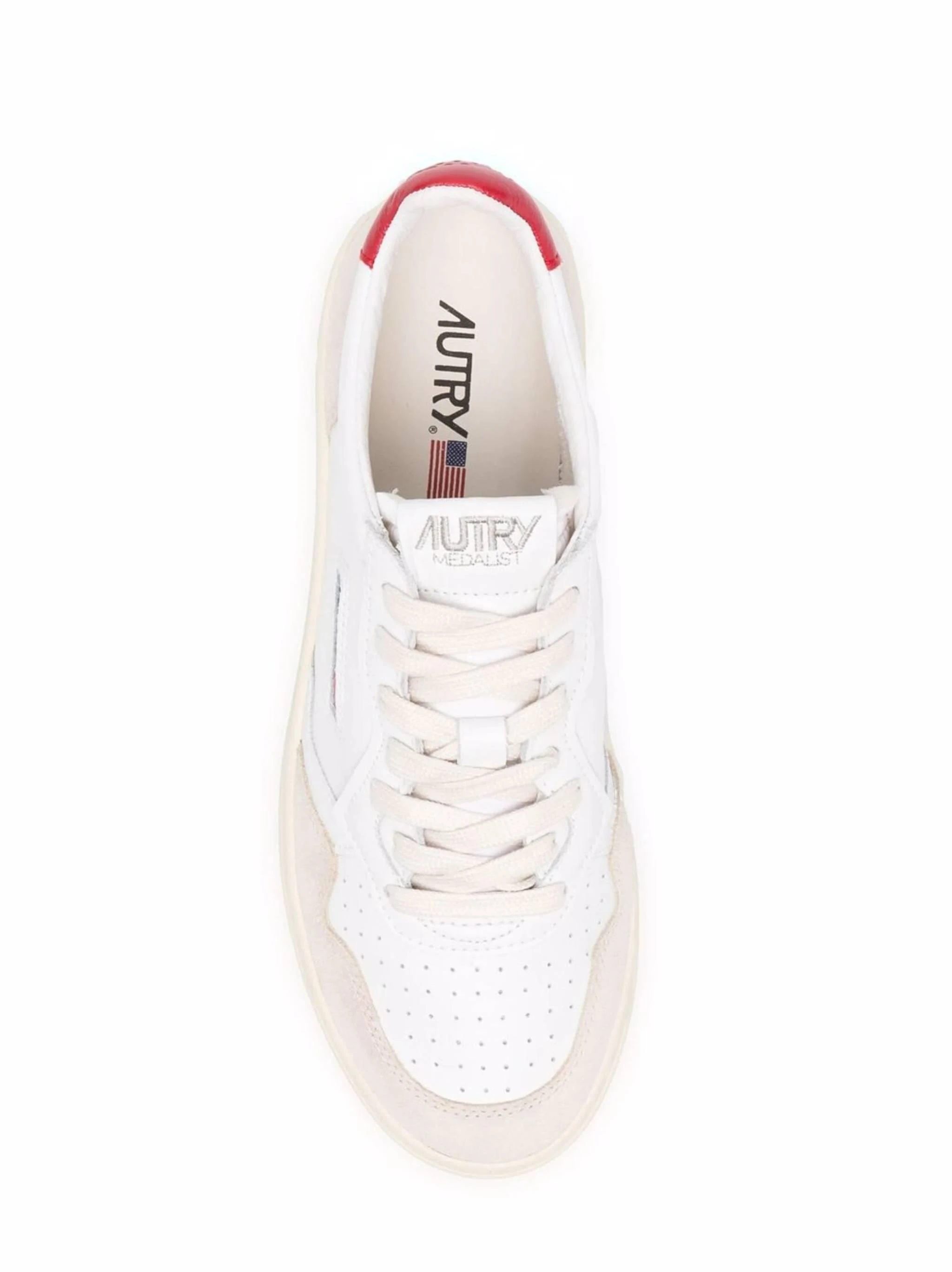 商品【商品预售7天】 Autry|Autry 男士运动鞋 AULMLS43WHTRED-0 红色,价格¥954,第5张图片详细描述