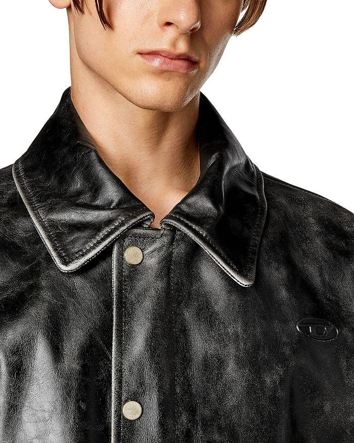 商品Diesel|L-Muds Leather Jacket,价格¥9486,第5张图片详细描述
