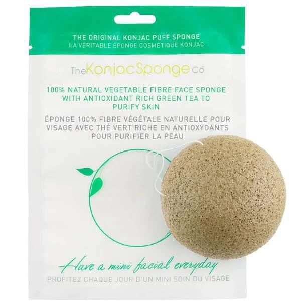 商品The Konjac Sponge Company|The Konjac Sponge Company Facial Puff Sponge with Green Tea,价格¥102,第1张图片