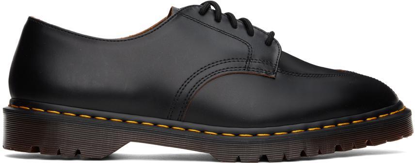 商品Dr. Martens|Black Vintage Smooth Oxfords,价格¥1076,第1张图片