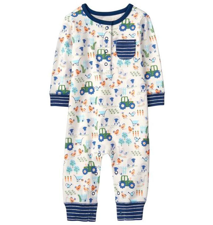 商品Gymboree|Farm Print 1-Piece,价格¥74,第1张图片