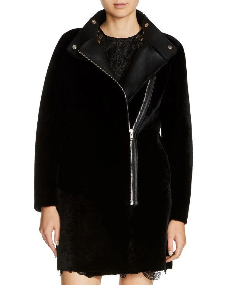 商品Maje|Gibson Shearling Coat,价格¥7403,第1张图片