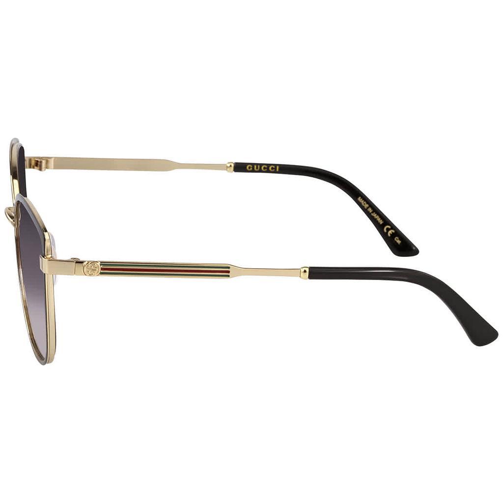 商品Gucci|Gucci Grey Gradient Cat Eye Ladies Sunglasses GG0589SK 001 57,价格¥933,第5张图片详细描述