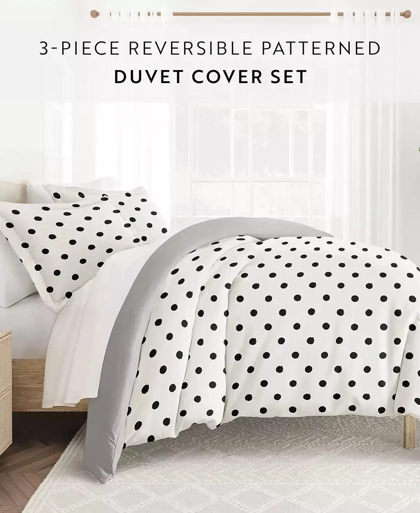 商品IENJOY HOME|Utra Soft Reversible 3-Pc. Duvet Cover Set,价格¥285,第5张图片详细描述