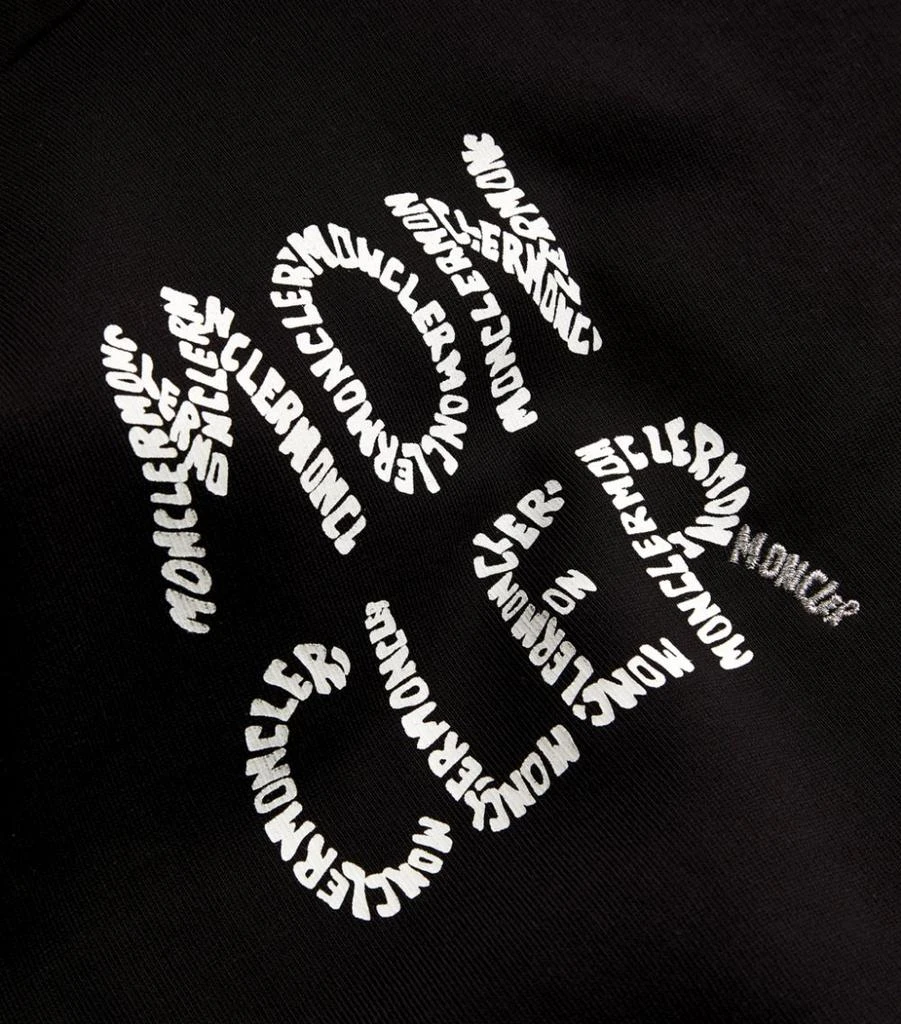 商品Moncler|Cotton Logo Hoodie (12-14 Years),价格¥3352,第3张图片详细描述