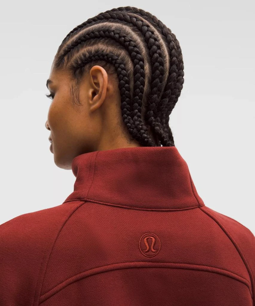 Scuba Oversized Funnel-Neck Half Zip *Long 商品